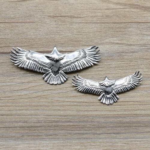 Takahashi Kagura Goros Men 's Personality Accessories 925 Sterling Silver Eagle Pendant Thai Silver Fashion Jewelry Handmade