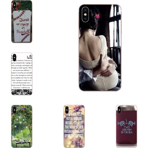 Soft Print Phone Wedding Marriage Bride Life Phrase For Sony Xperia XZS XA1 L1 XA X Z Z1 Z2 Z3 Z4 Z5 XZ1 Compact E5 XZ Premium