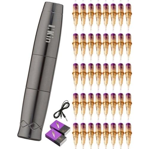 EZ Tattoo Kits EZ INKin Nano Pen & EZ V System PMU Cartridge Tattoo Needle for Tattooing Micropigmentation & Permanent Makeup