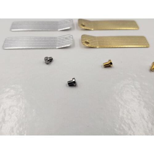 100% New Metal Upper Cover Echo Plate Tuning Board Shrapnel Rivet Ping Sound Maker Part For Dupont L2 Gas Lighter Repair Service