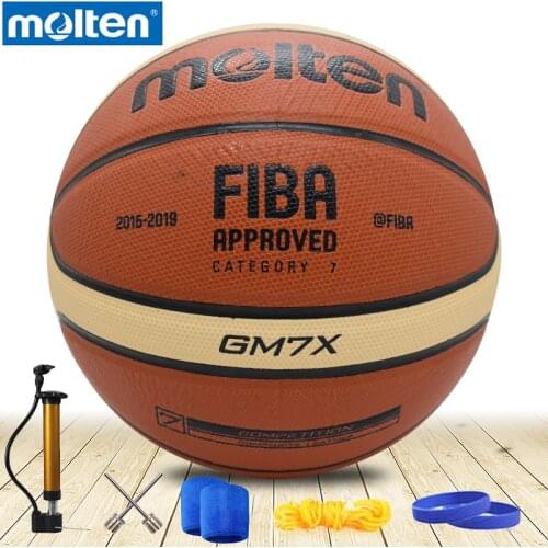 Original basketball ball gm7x NEW Brand High Quality Genuine PU Material Official Size7 Basketball free shipping