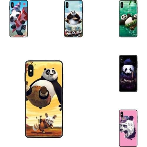 Closeouts For Xiaomi Redmi 3S 4X 4A 5 5A 6 6A 7 7A 8 8A 8T 9 9A K20 K30 S2 Y2 Pro Plus Ultra Cute Panda Pattern Black Soft TPU