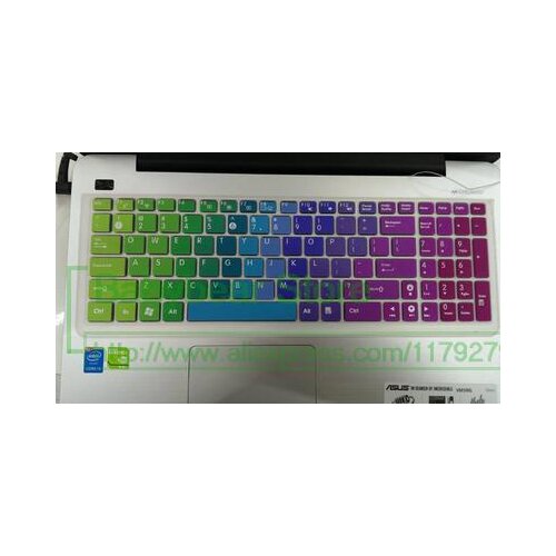 Silicone laptop keyboard cover skin For Asus A556UF K53S K72 K55V K56C K550D K550JK K555ZE K555LD K751 K501 JX4720 K556U