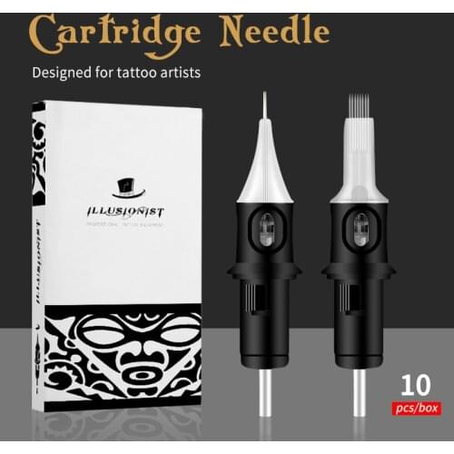 Tattoo high quality 10Pcs/box Permanent Makeup Eyebrow Hybrid Tattoo Pen Rotary Tattoo Machine Tattoo Needles