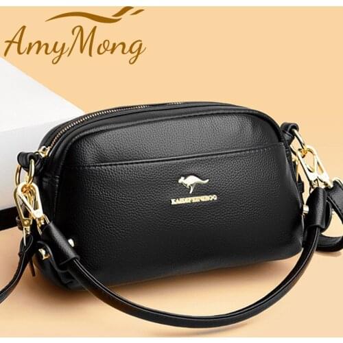 Women Luxury Small PU Leather Handbags Purses Simple Solid Color Shoulder Crossbody Messenger Bags New Fashion Casual Ladies Sac