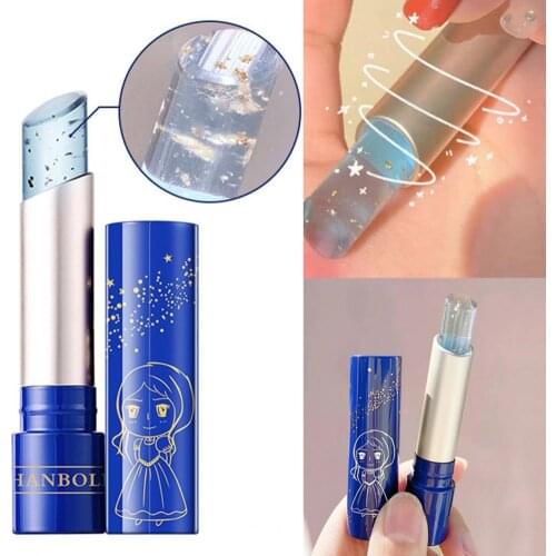 3g Lip Balm Color Changing Waterproof Natural Rose Essential Oil Lasting Moisturizing Lipstick Makeup Supplies