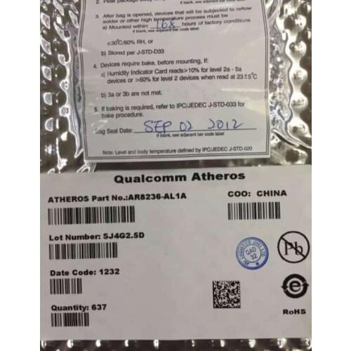 5/PCSAR8236-AL1A QFN-68 Sound Card/Network Card Communication IC Patch Wireless Ethernet Switching Chip