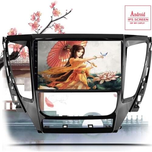 2.5D+IPS Car Radio Multimedia DVD Player Android 10.0 navigation for Mitsubishi Pajero Sport Monter recorder stereo headunit Gps