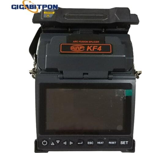 Free shipping ILSINTECH Swift KF4 Optical Fiber Fusion Splicer Automatic Motor Drive KF4 Optical Fiber Fusion Splicer English Me