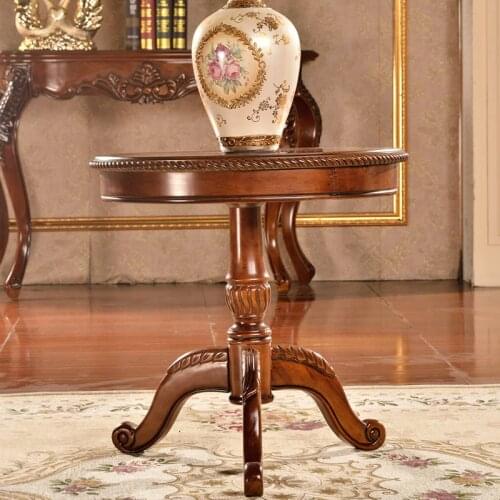 European small round table leisure coffee table tea table