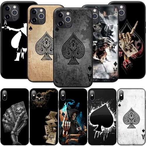 GX10 Ace Family Silicone Soft Case for iPhone 12 Mini 11 Pro XS Max XR X 8 7 6 6S Plus 5 5S SE 2020