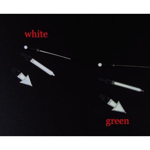 C1 Green Luminous Steel Automatic Watch Hand Needles for NH35 NH36 72S6