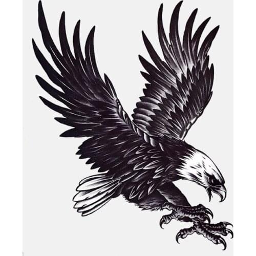 Personality Hand-Painted Wingswing Eagle PVC Automobile Motorcycle Car Sticker for BMW E36 E38 E39 E46 Skoda Volvo,15cm*13cm