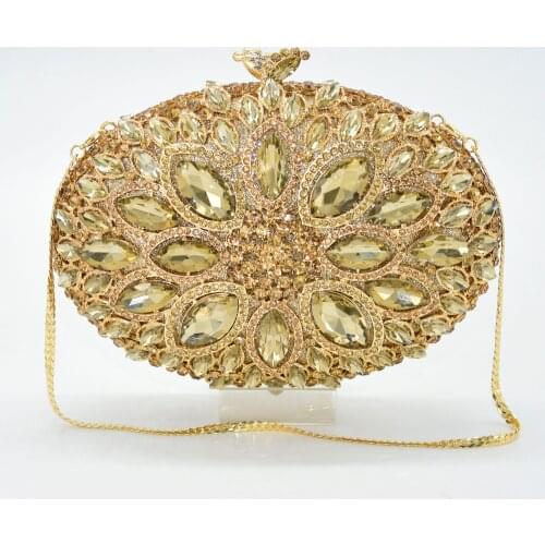 Clutch bag with diamond metal crystal clutch bag ladies evening dress clutch bag luxury handbag lady bag designer elegant