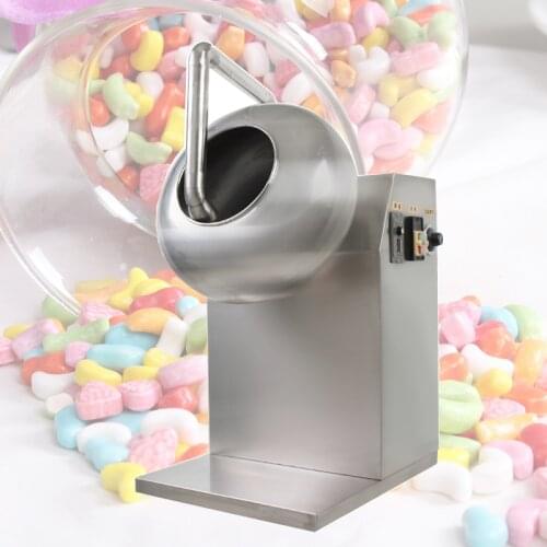Small chocolate candy coating machine/sugar coated pan on hot sale
