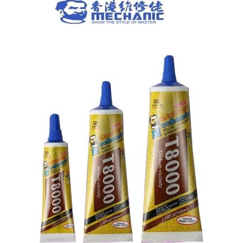 MECHANIC T8000 Multi Purpose Liquid Glue Adhesive Epoxy Resin For Diy Jewelry Drill Diamond Phones Screen Repair