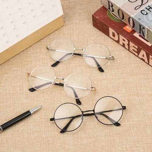 Metal Round Myopia Glasses Women Men Classic Vintage Eyeglasses Ultra Light Short Sight Glasses Vision Care -1.00~-4.0 Diopter