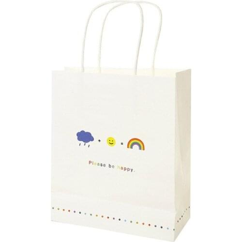 OEM White packaging custom printing luxury craft wholesale paper gift bags,Unique paper gift bags with ribbon handles --XP2388