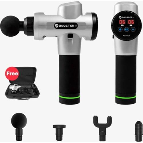 Booster Electronic Therapy Body Massage Gun Low Noise Vibrating Massager Therapy Pain Relief Fascia Gun Muscle Stimulator