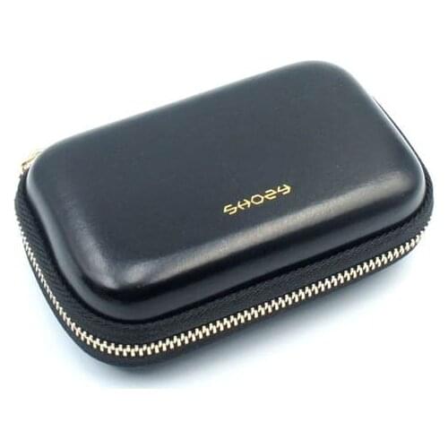 Shozy LP High Quality Leather Protective Carrying Case Durable Storage Box for HiFi Earphones
