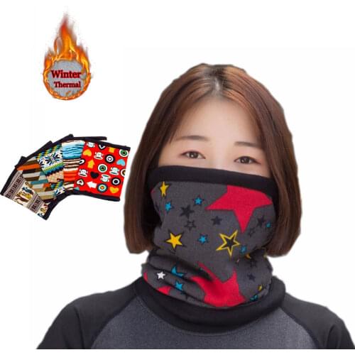Unisex Keep Warm Winter Scarf Scarves Knitted Fleece outdoor Ski Running Bicycle Warmer Cycling Headwear Headband Bicycle Bandan