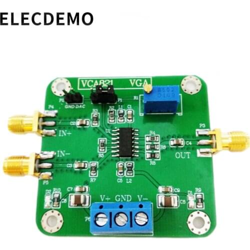 VCA821 Module Voltage Control Gain Amplifier Electronic Race Module Programmable Gain Amplifier Authentic