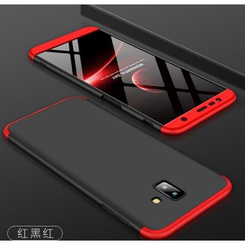 For Samsung Galaxy J4 J6 Plus 2018 Case Hard 3 in 1 Matte Armor Hybrid Protective back cover case for samsung j6 j4plus 2018