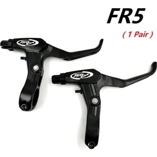 1 Pair FR5 Mountain Bike V Brake Lever 22.2mm Universal Left Right Brake Levers Folding Bike City Bicycle Part Cycling