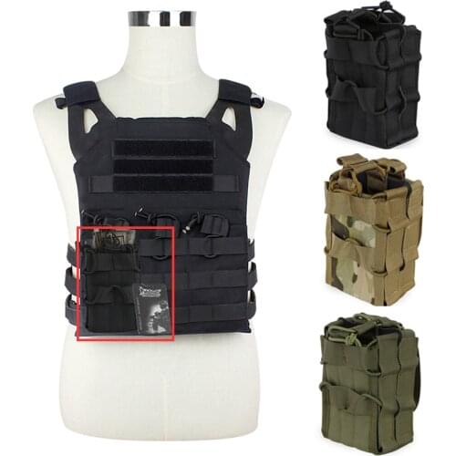 1000D Nylon Molle Magazine Pouches AK 7.62 M4 5.56 Rifle Gun Mag Bag Drop Utility Pouch Outdoor Hunting Airsoft Waist Tool Bag