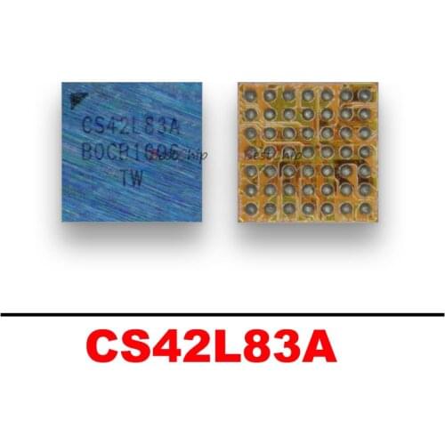 2pcs/lot, Original new audio ic chip CS42L83A for IPAD Pro 10.5 A1701 A1709 / 9.7 A1673 A1674 A1675 on mainboard