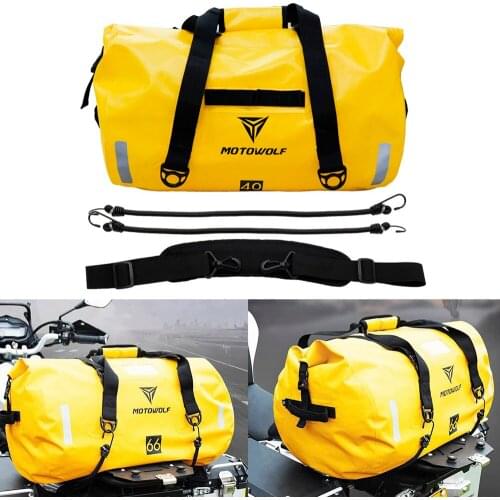 40L 66L 80L 90L Motorcycle Bag Car Waterproof Storage Pack Outdoor Travel Large Capacity Bags 2020 New Shoulder Bag Saddle bag