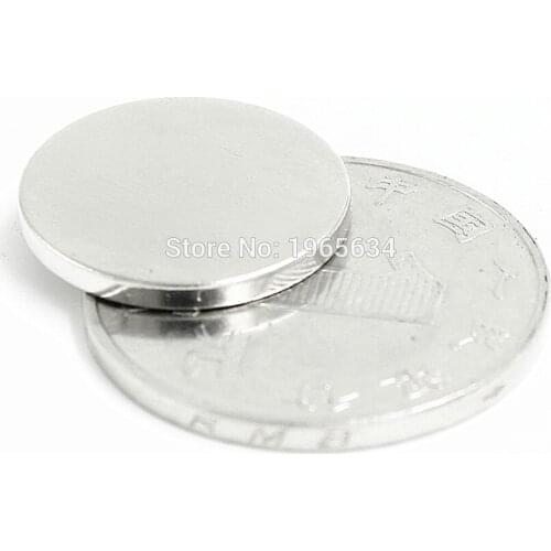 500pcs Neodymium N35 Dia 18mm X 1.5mm Strong Magnets Tiny Disc NdFeB Rare Earth For Crafts Models Fridge Sticking 18x1.5mm