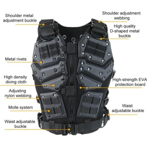 Army Fans Outdoor Vest Game Vest Special Police SWAT Tactical Vest Forces Combat Training Vest