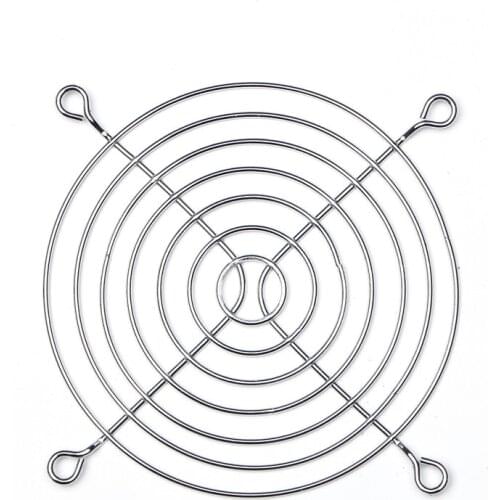 DuoWeiSi 3D Printer parts 11cm fan cover Metal fence cover fan protection grille Metal (iron) plating fan cover for 11cm fan