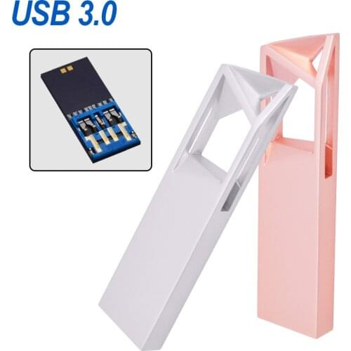 Metal USB Flash Drive 3.0 Pendrive 64GB 32GB 16GB 8GB USB 3.0 Pen Drive Memoria USB Stick Flashdrive Custom Logo Wedding Gifts