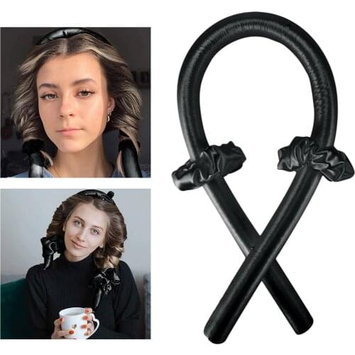 Sponge Heatless Curling Rod Headband Hair Curler Rod Hair Rollers Sleeping Soft Wave Formers Lazy Curler Hair Styling Tools