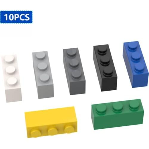 10PCS MOC 3622 DIY Parts Building Blocks Thick Figures Bricks 1x3 Dotsals Educational Creative Plastic Toys KIds Boys Girls Gift