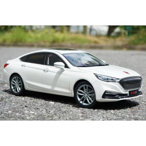 1/18 Scale HongQi Red Flag H5 White Diecast Model Car Toy Collection Gift
