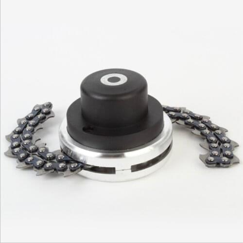 Universal lawn mower chain mowing head trimmer head chain mower mowing head chain garden mowing tool accessories