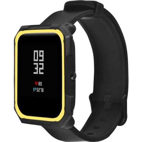 Protective TPU Soft Case Cover Frame Shell Accessories for Amazfit Bip Bit Youth Watch ND998