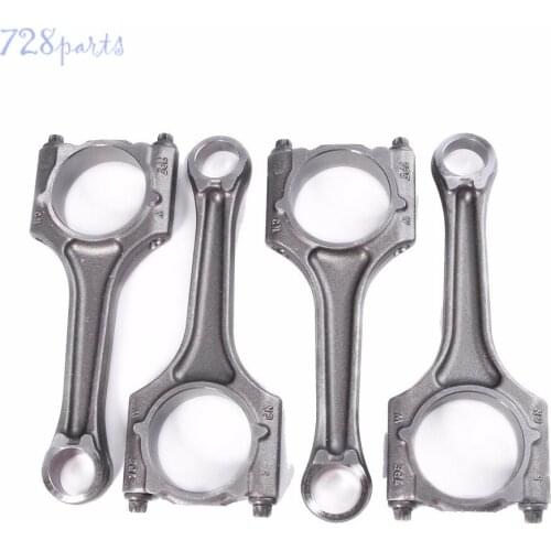 4Pcs Connecting Rods Φ23mm Fit For VW CC Golf Passat Sharan Touran AUDI A1 A3 A4 A5 A6 A7 TT Skoda Octavia Seat 1.8T 06J198401H