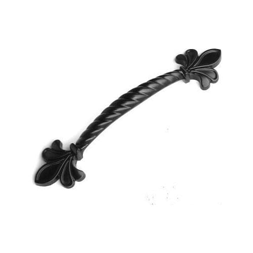 96mm modern simple black furniture antique handle black kitchen cabinet drawer handle dresser cupboard wardrobe door pull knob