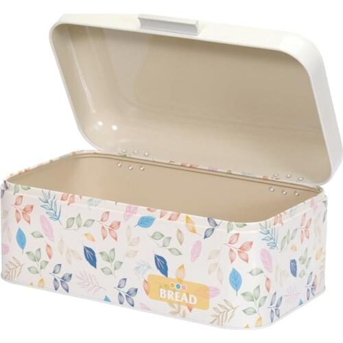 ALASSO ekmek kutusu dolap demir aperatif kutusu masaüstü bitirme toz geçirmez saklama kutusu depolama kutusu kaleci gıda yapılan