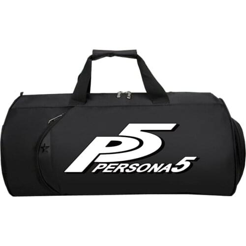 Anime Men Travel luggage bag Handbag Luggage bag teenagers Suitcase Large Multifunction Shoulder Tote Bag for Game Persona5