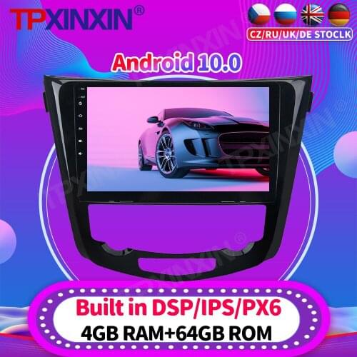 Android 10.0 Car Radio For QASHQAI X-trail 2014 - 2019 Multimedia Video Player Navigation Stereo GPS Accessories Auto 2din dvd
