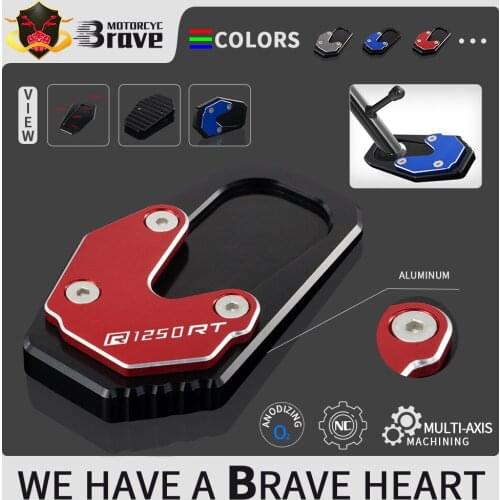 Motorcycle Side Stand Enlarge Extension Kickstand For BMW R1250RT 2018 2019 2020 R 1250 RT accesorios moto For bmw r1250rt
