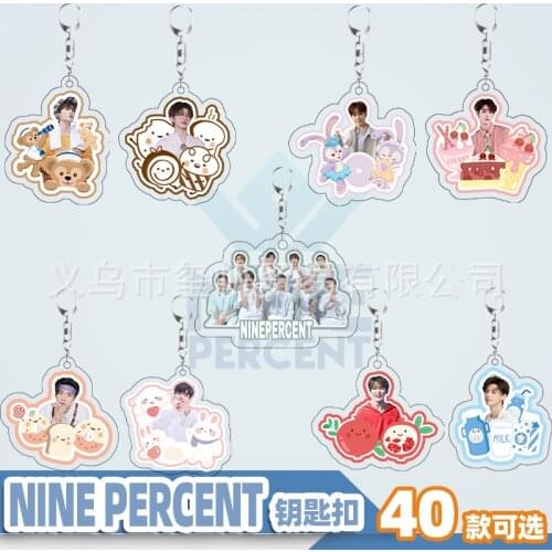 Cai Xukun Chen Linong Wang Linkai Lin Yanjun Wang Ziyi Keychain Acrylic Pendant School Bag Ornaments Creative Gifts Hanging