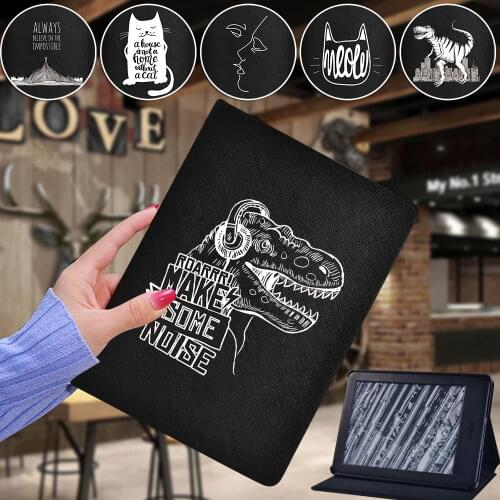 Tablet Cover for Amazon Kindle 8/10th / Paperwhite 1 5th/2 6th/3 7th/4 10th Pu Leather Folding Stand Case Tablet Accessories