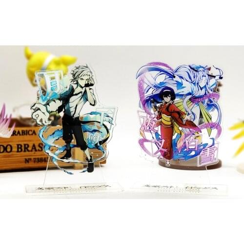 Bungou Stray Dogs Nakajima Atsushi kyoka izumi acrylic stand figure model double-side plate holder cake topper anime