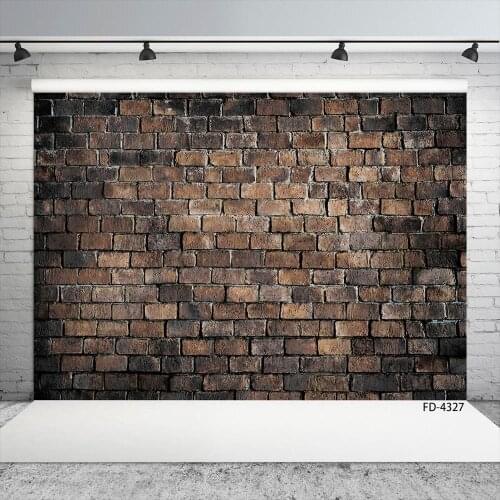 Brick Wall Photo Backgrounds Computer Printed Photobooth Studio Backdrop for Children Baby Pets Toy Photocall Photography Props